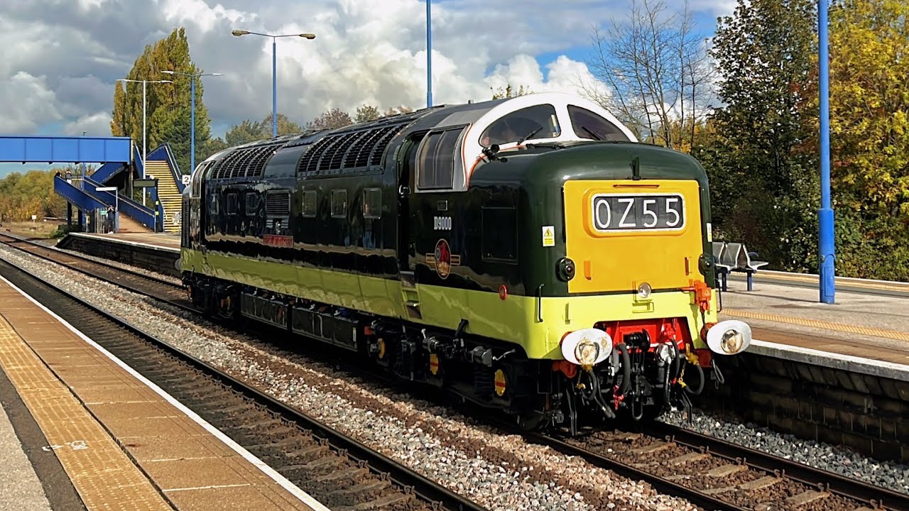 Trains at Swinton, South Yorkshire - 22/10/2025