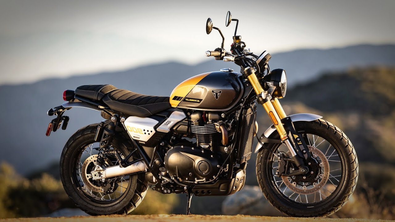 Triumph Scrambler 900 2026 года: уверенное развитие культового ретро-скрэмблера от Triumph.