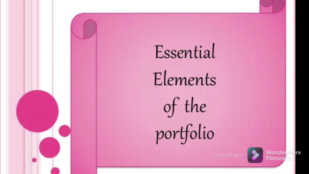Types and Benefits of Portfolio