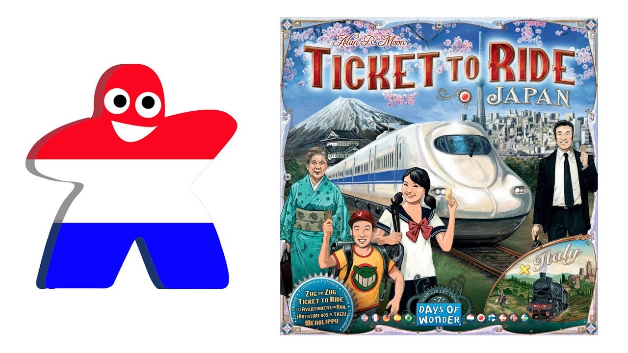 Ticket to Ride - Map Collection 07 - Japan / Italy