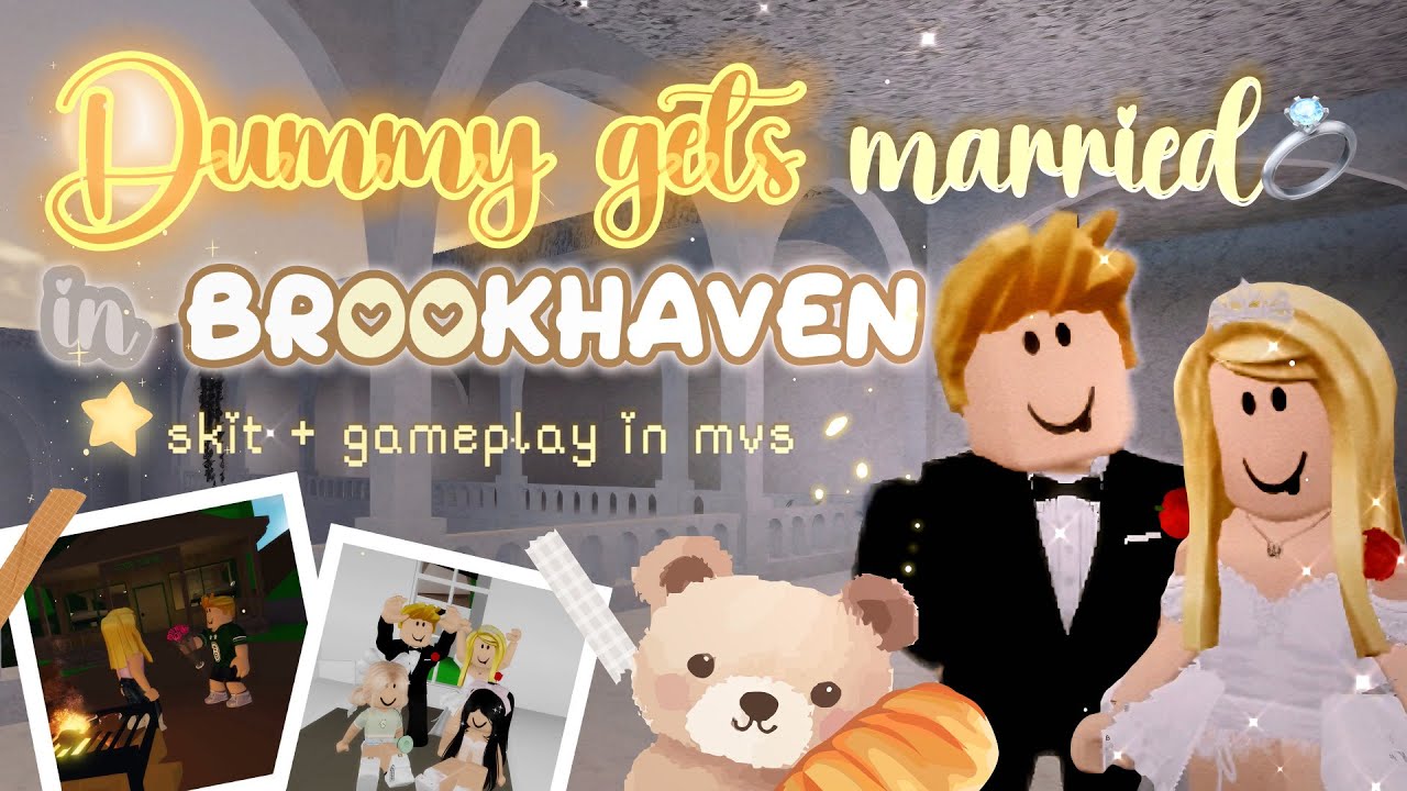 Dummy and her Boyfriend gets married in Brookhaven?!?! 💍