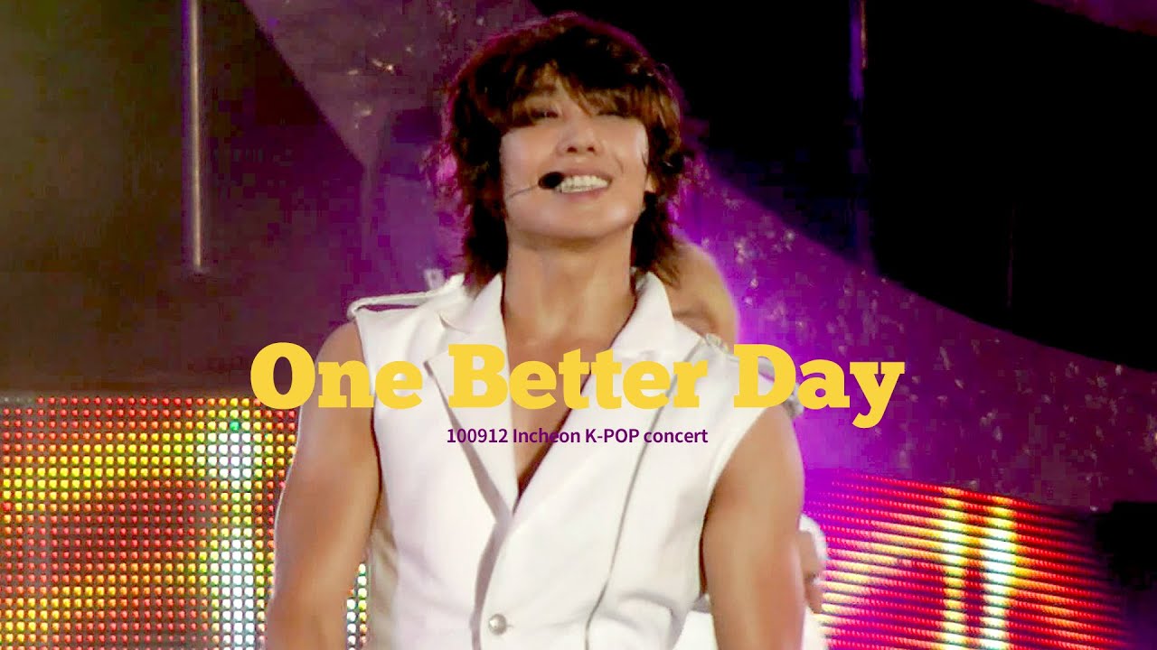 100912 경주한류콘서트 - One Better Day 이준(LEEJOON) focus