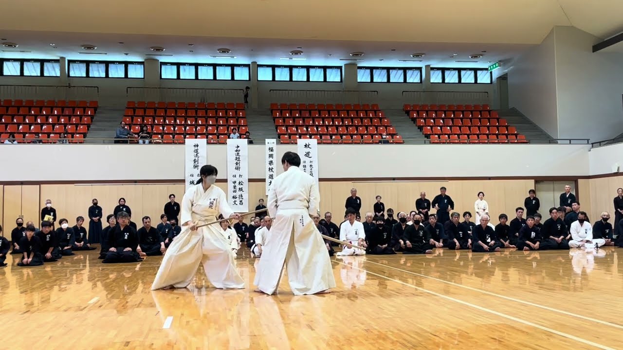 第43回福岡県杖道大会　杖道演武