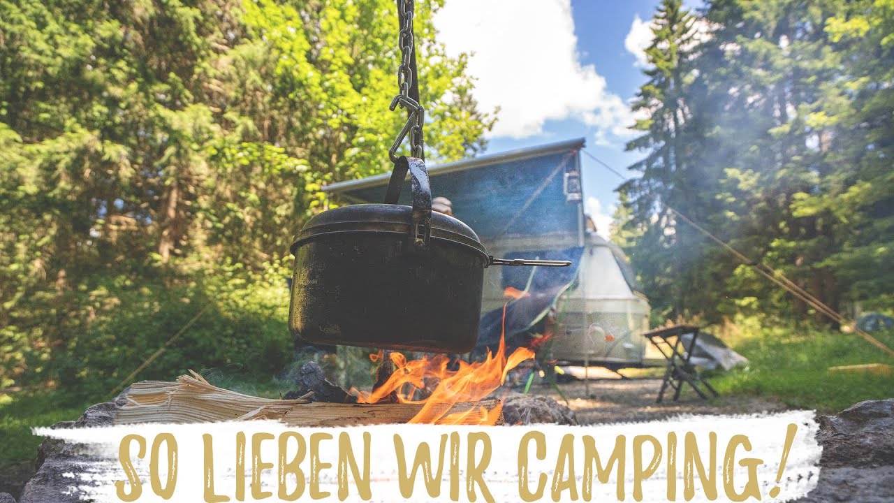 Autark unter hohen Fichten | Naturcamping wie vor 40 Jahren