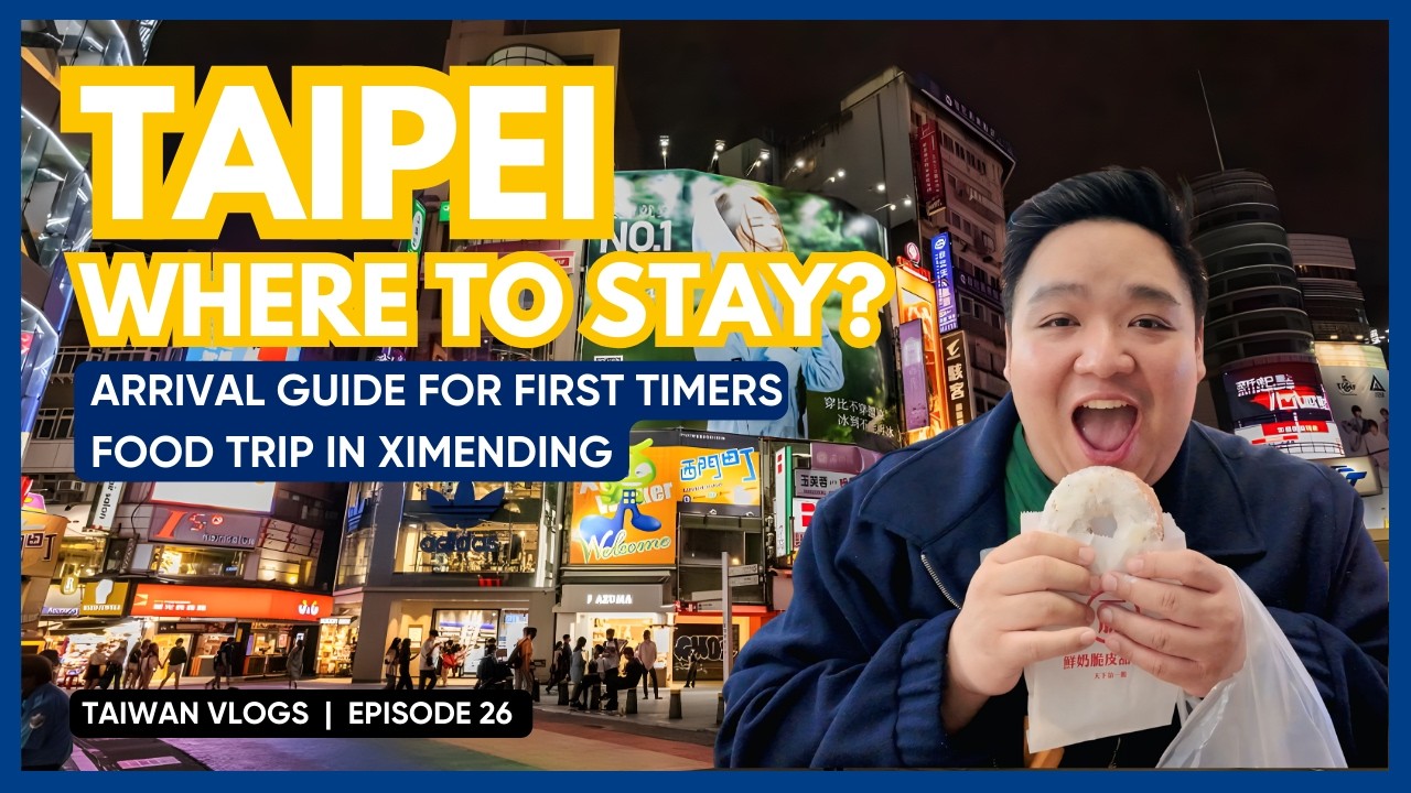 Where to stay in TAIPEI? | Arrival Guide for First Timers | Hotel Papa Whale | TAIWAN VLOGS | EP26