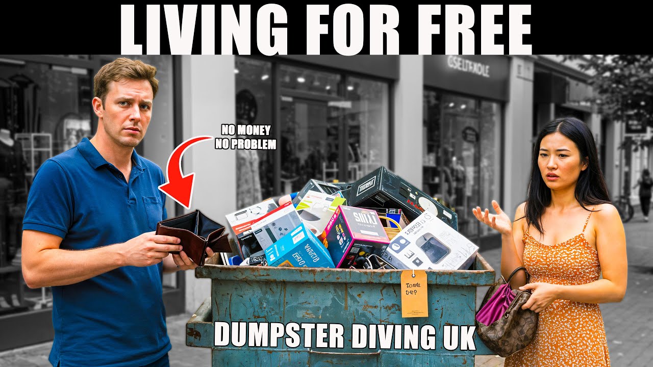 LIVING FOR FREE, Dumpster Diving For Hidden Treasures! WHAT I FOUND IS INSANE!