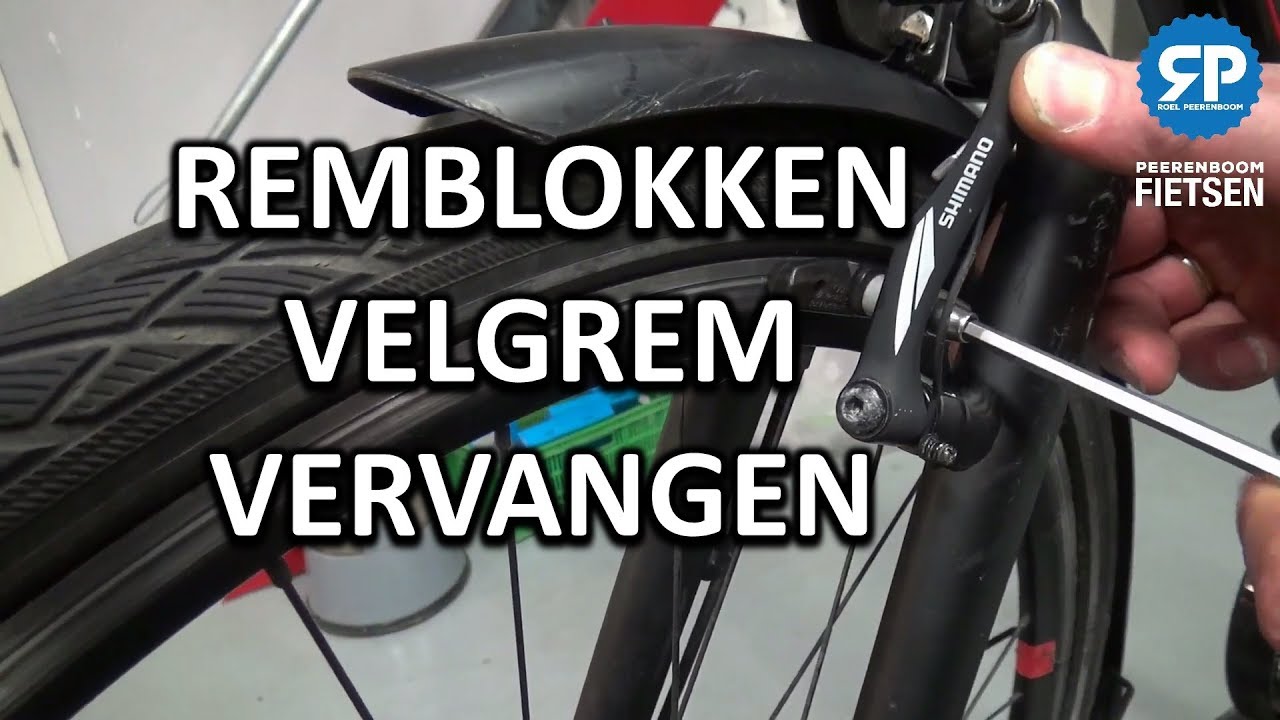 REMBLOKKEN VELGREM VERVANGEN: zo doe je dat