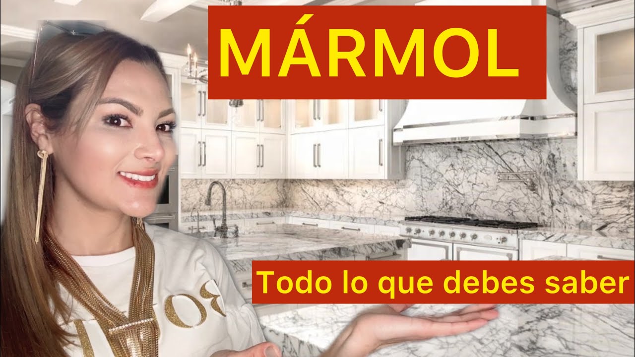 ENCIMERAS Y PISOS DE MÁRMOL/ Todo lo que debes saber sobre el mármol