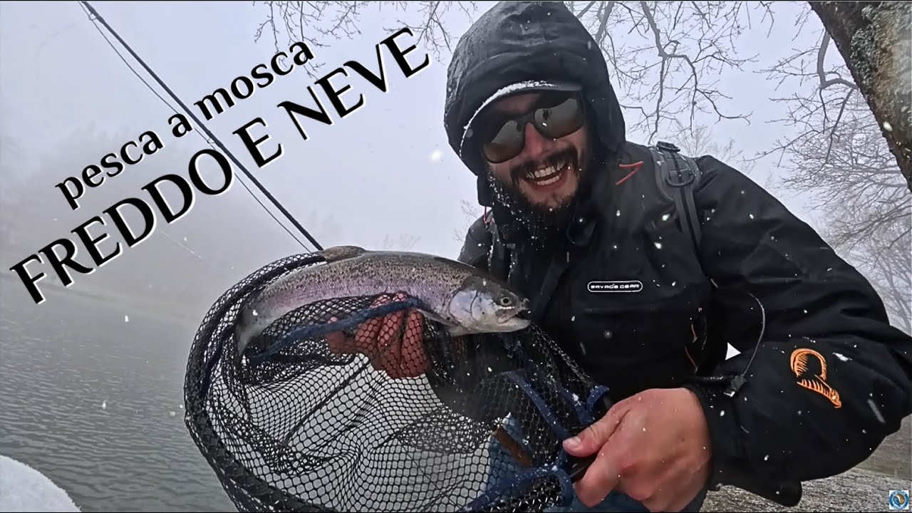 A PESCA SOTTO LA NEVE ❄️ - NUOVA PARCOLAGHI