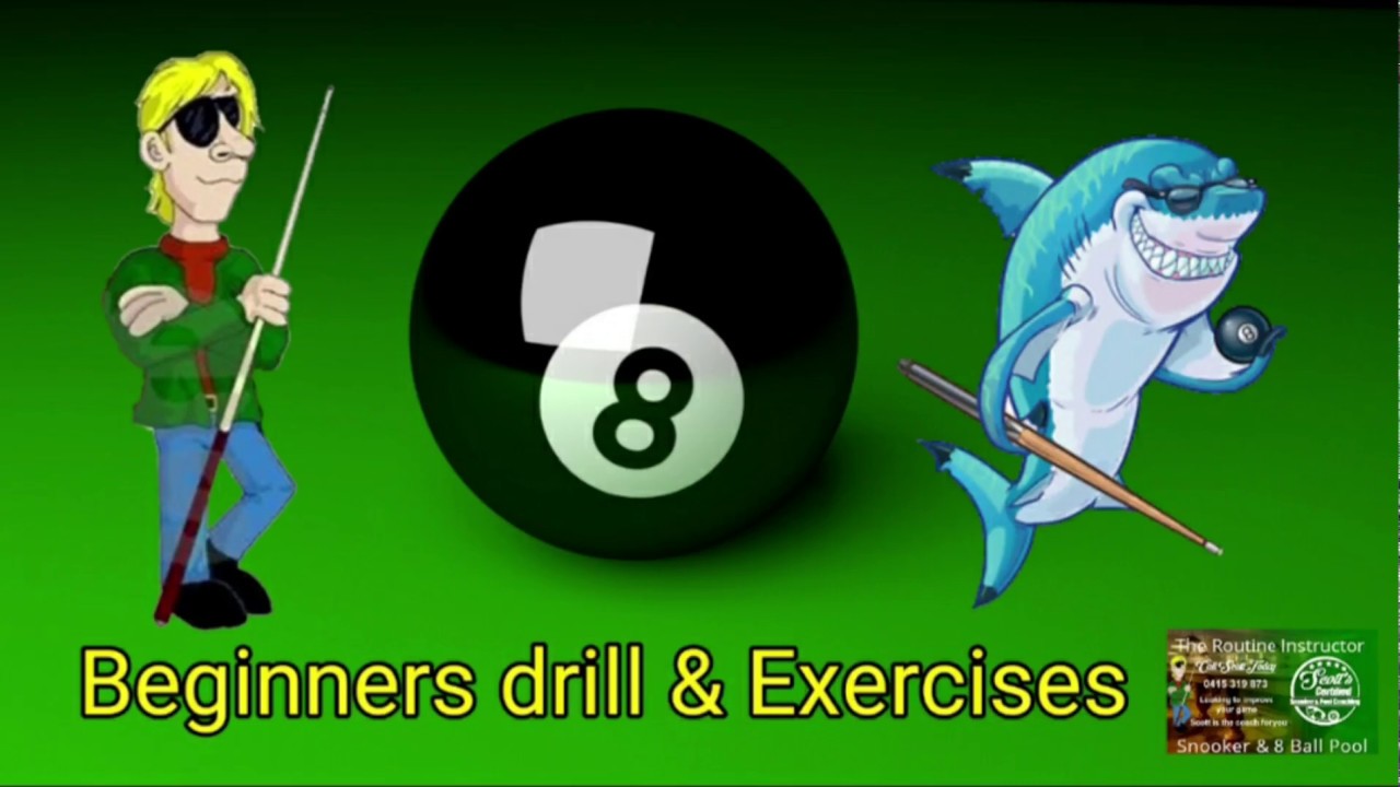 Drill 8ball pool Beginners drill & Exercises