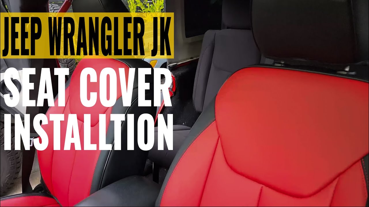 Kustom Interior™ | Custom Leather Seat Cover Upgrade for Jeep Wranglers JK ft. @Garagecouple