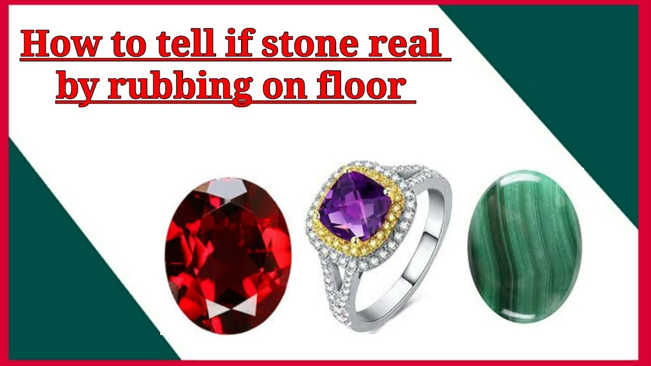 How to Check Your Stone | Rub Your Stone On Floor | By   #GemStoneDeal