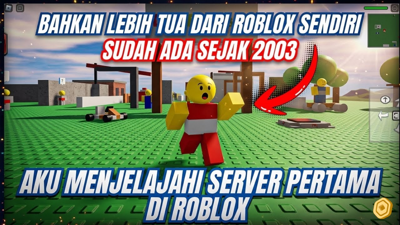 Server Pertama Di Roblox Ternyata Begini… Gak Nyangka !