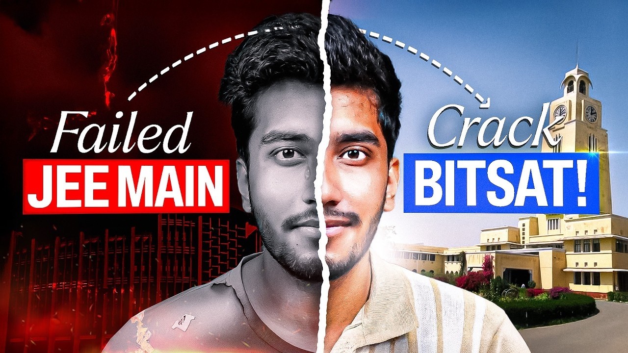 How to crack BITSAT after failing JEE?