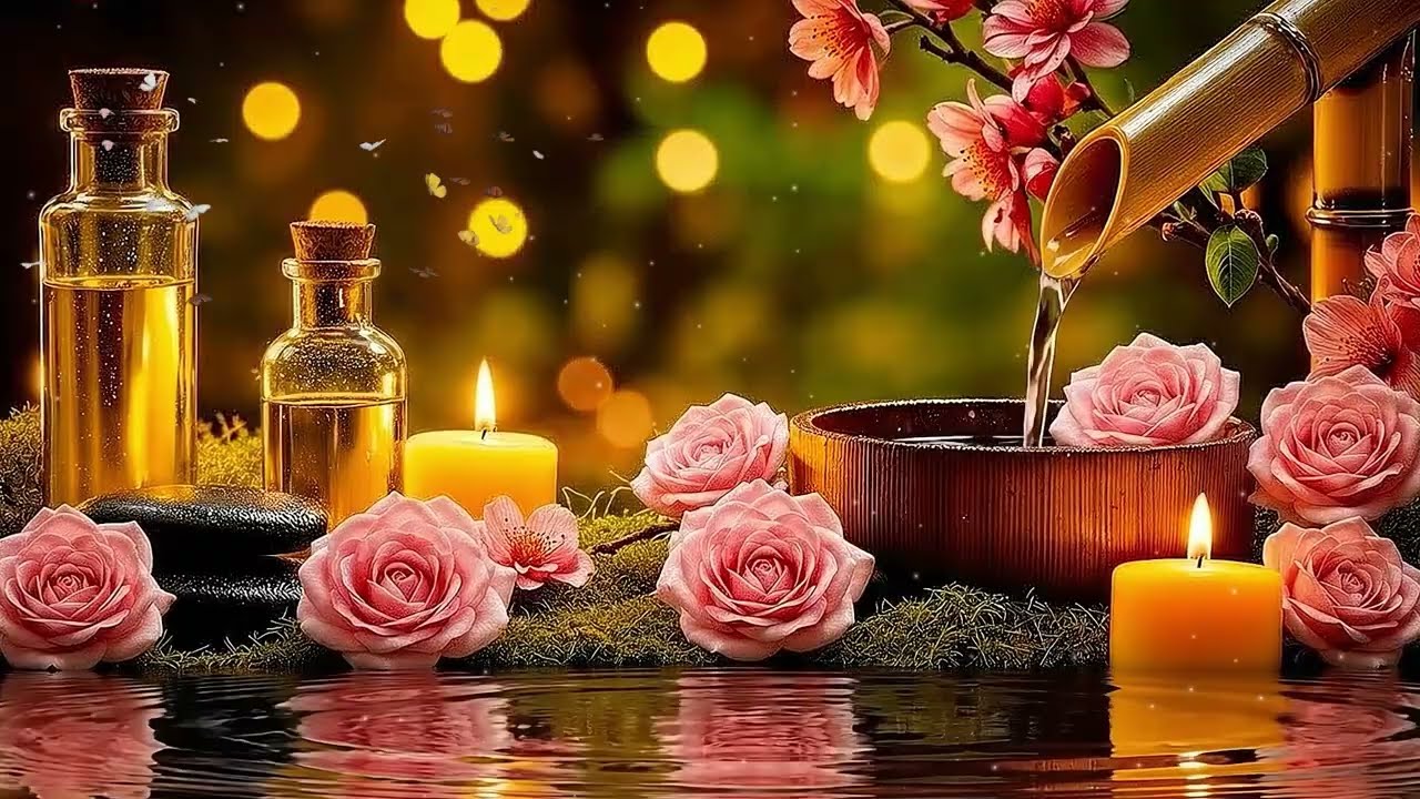 🌿 Best Mental Care | Relaxing Music 🌳 Water Sound, Spa Music Relieve depression - Spa Music