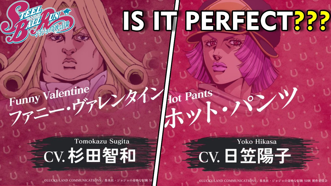 What Funny Valentine & Hot Pants WILL Sound Like in Steel Ball Run Anime