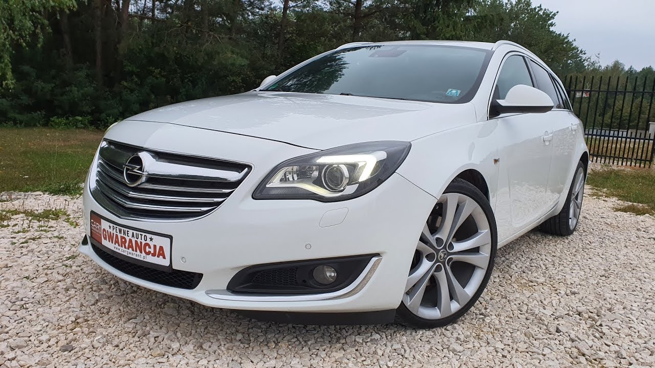 Opel Insignia A LIFT 2014 2.0 EcoFlex 163KM Sports Tourer Prezentacja Samochodu