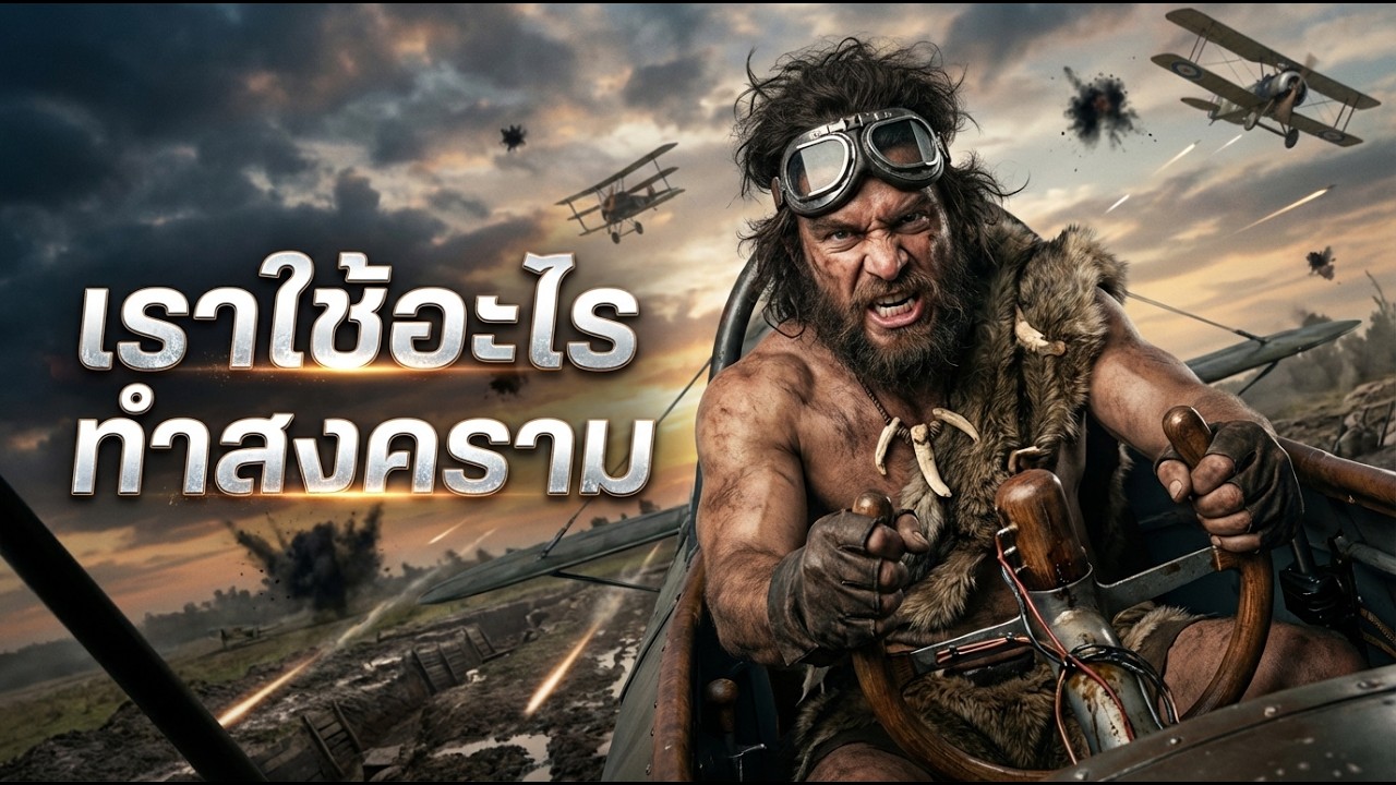 สงครามแต่ละยุคเราใช้อะไรสู้กันบ้าง ตั้งแต่อดีต - ปัจจุบัน | PODCAST ประวัติศาสตร์ EP.49
