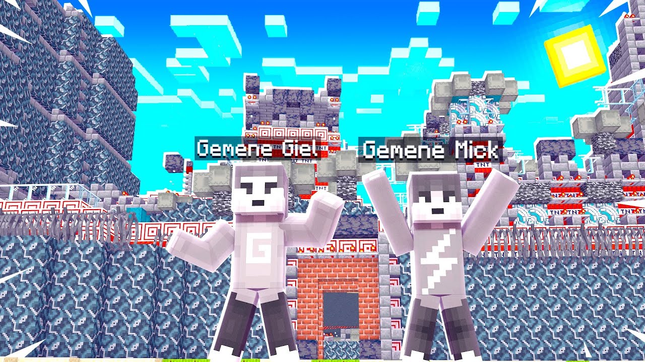 HOOFDKWARTIER VAN GEMENE MICK & GIEL GEVONDEN! (Minecraft Survival)