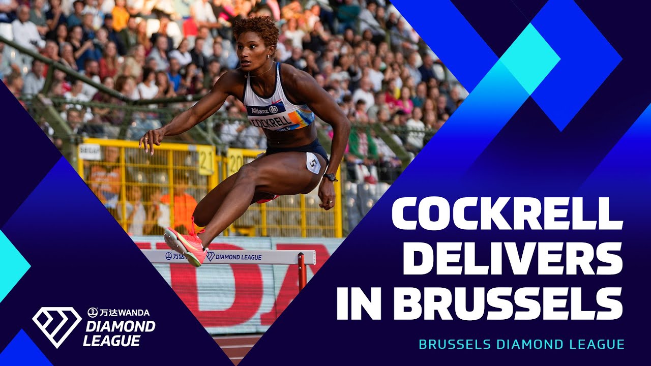 Cockrell dominates the field with 53.66 400m hurdles | Wanda Diamond League