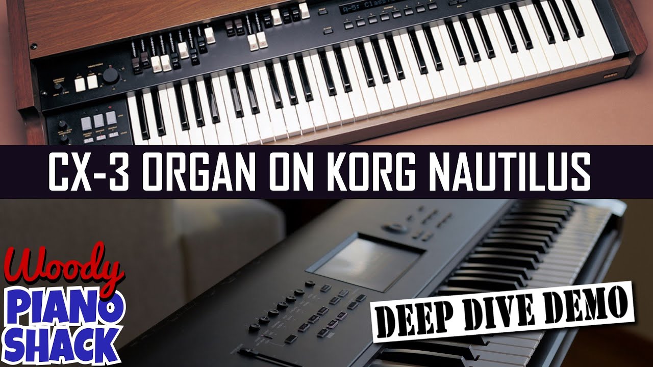 KORG NAUTILUS KRONOS CX3 — Лучший орган Хаммонда (на синтезаторе)