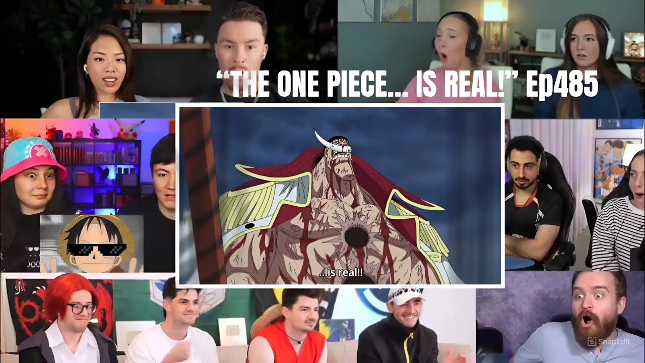 “THE ONE PIECE IS REAL!” 🔥 Whitebeard’s Legendary Speech | One Piece EP 485 part2 Reaction Mashup