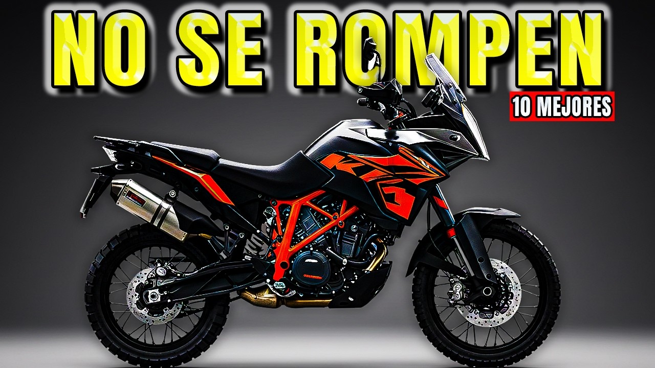 Top 10 Motos Indestructibles – Hechas para Sobrevivirlo TODO
