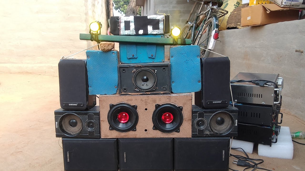 MG Mini DJ Track Lodanig dj light full setup⚡️dj sound 😱