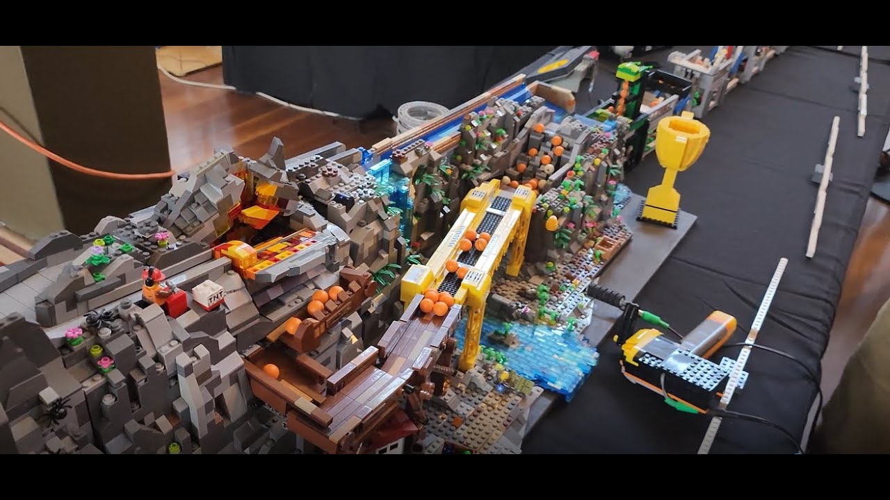 LEGO GBC (Great Ball Contraption) at Brickvention 2023