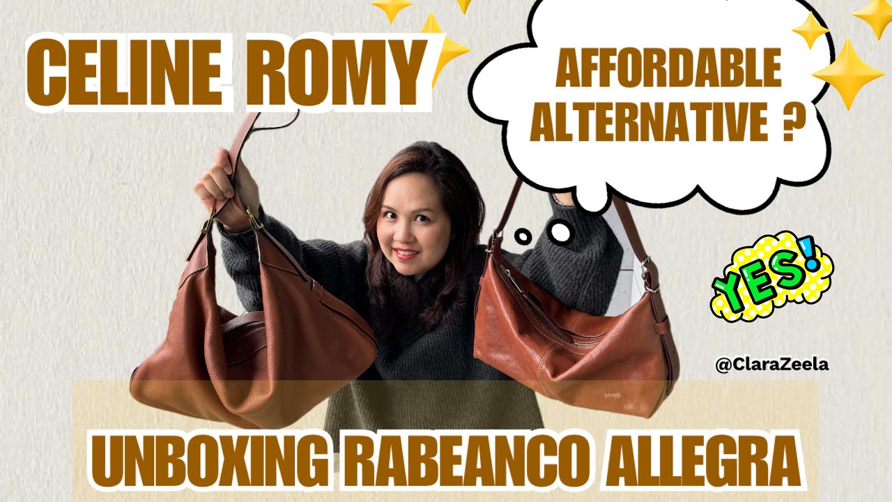 CELINE Romy Affordable Alternative ? | Rabeanco Allegra Bag UnBoxing & Review | Everyday Bag