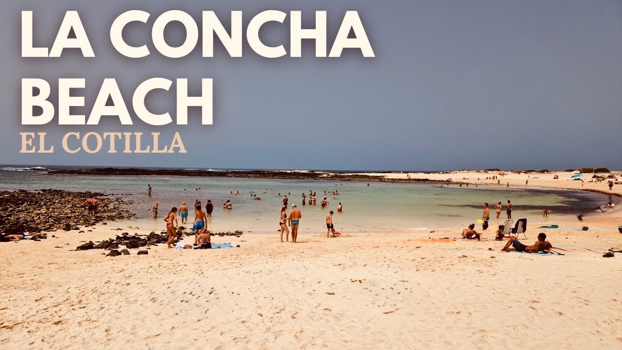 El Cotillo La Concha Beach - One of the best beaches on the Island!