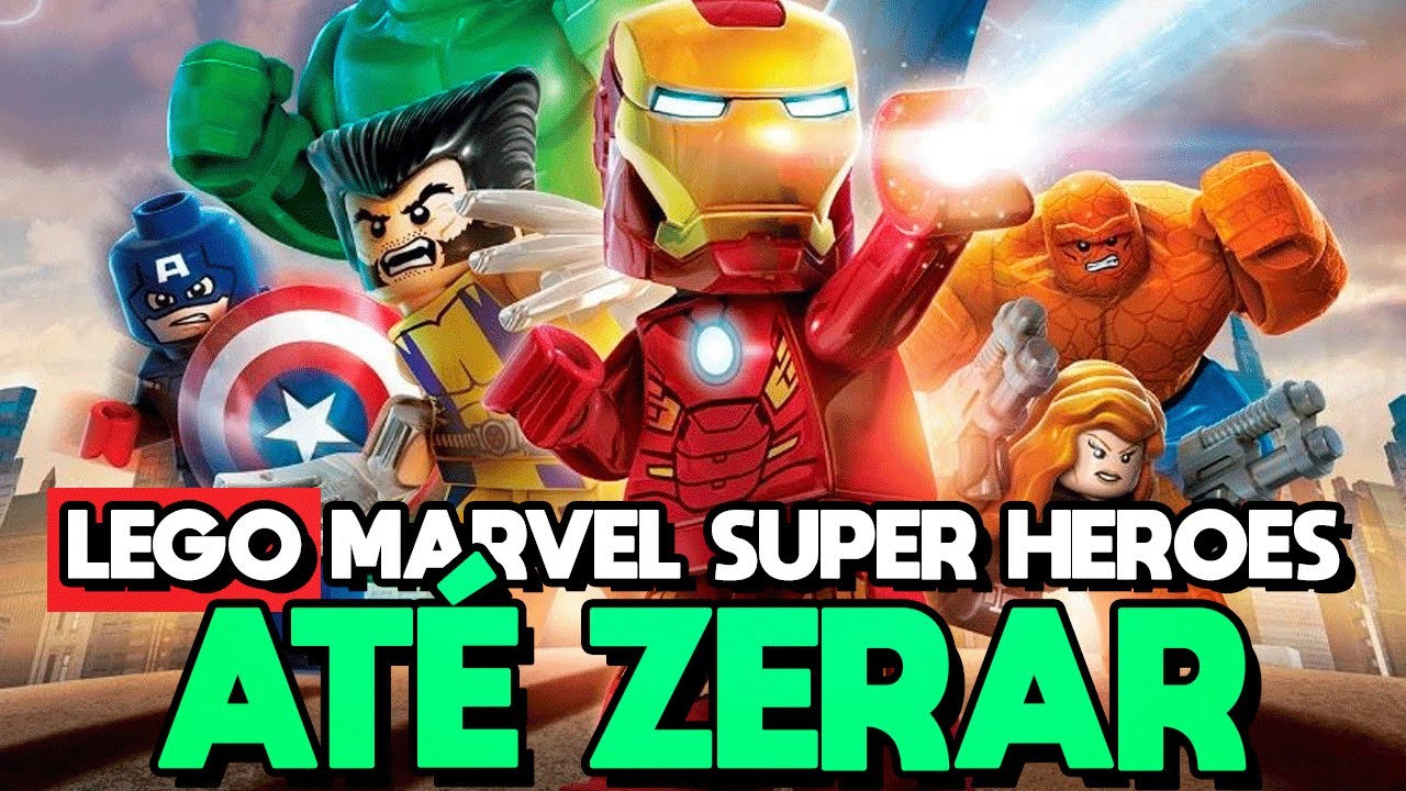 LEGO MARVEL SUPER HEROES ATÉ ZERAR (Gameplay PT-BR Português)