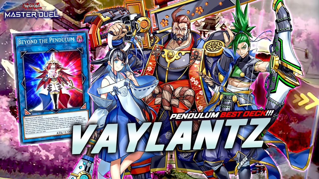 NEW PENDULUM BEST DECK VAYLANTZ - HIGH IQ ALERT 🧠🧠!!! [Master Duel]