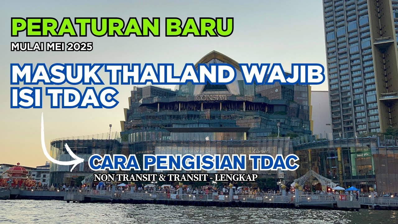 NOT ETA, STARTING MAY 2025 ENTERING THAILAND, YOU MUST FILL IN THIS, HOW TO FILL IN THE COMPLETE ...