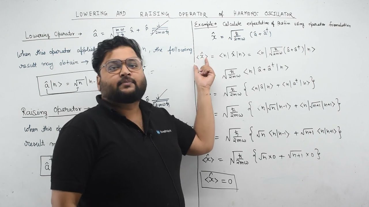 Оператор лестницы ||ОПЕРАТОР ПОНИЖЕНИЯ И ПОДЪЕМА ДЛЯ ГАРМОНИЧЕСКОГО Осциллятора ||КВАНТОВАЯ МЕХАНИКА