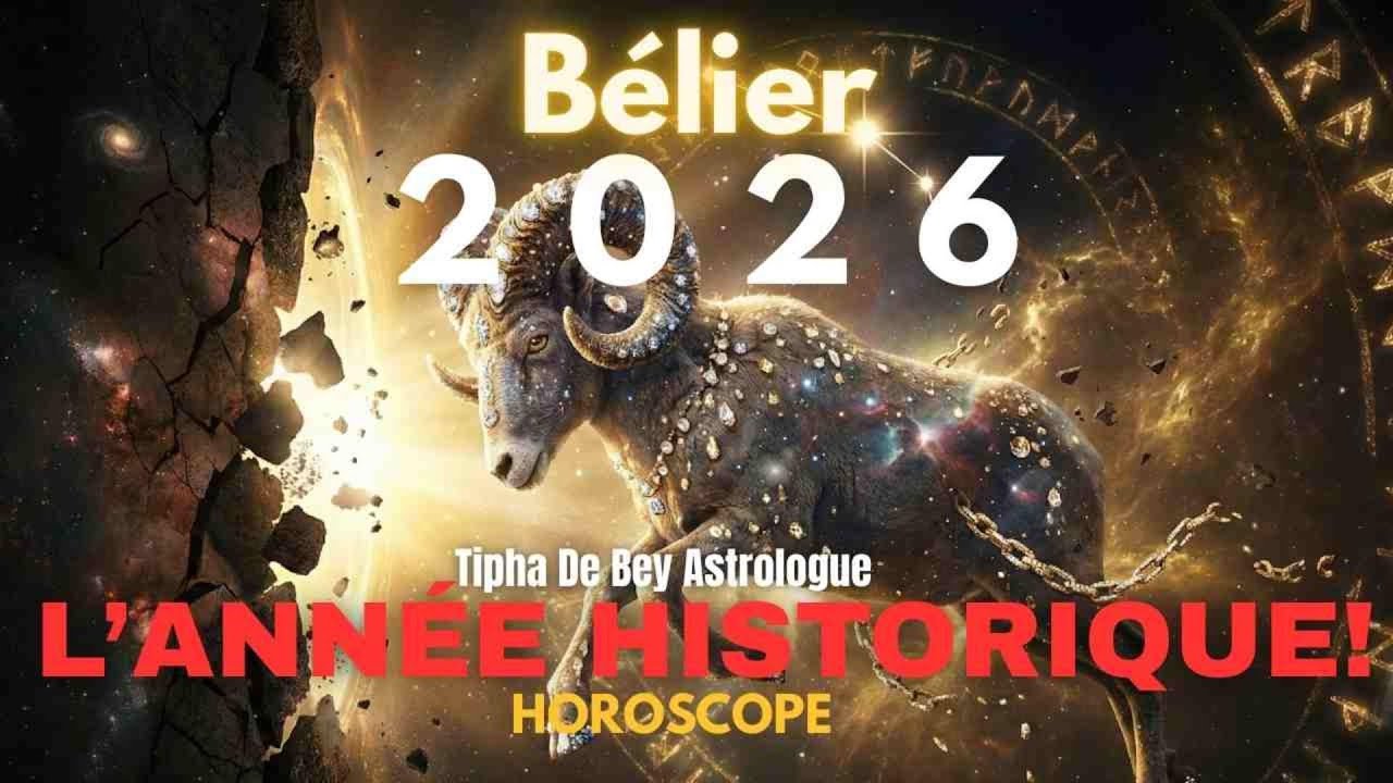 Horoscope année 2026 Bélier : L'année historique! (Prédictions importantes)