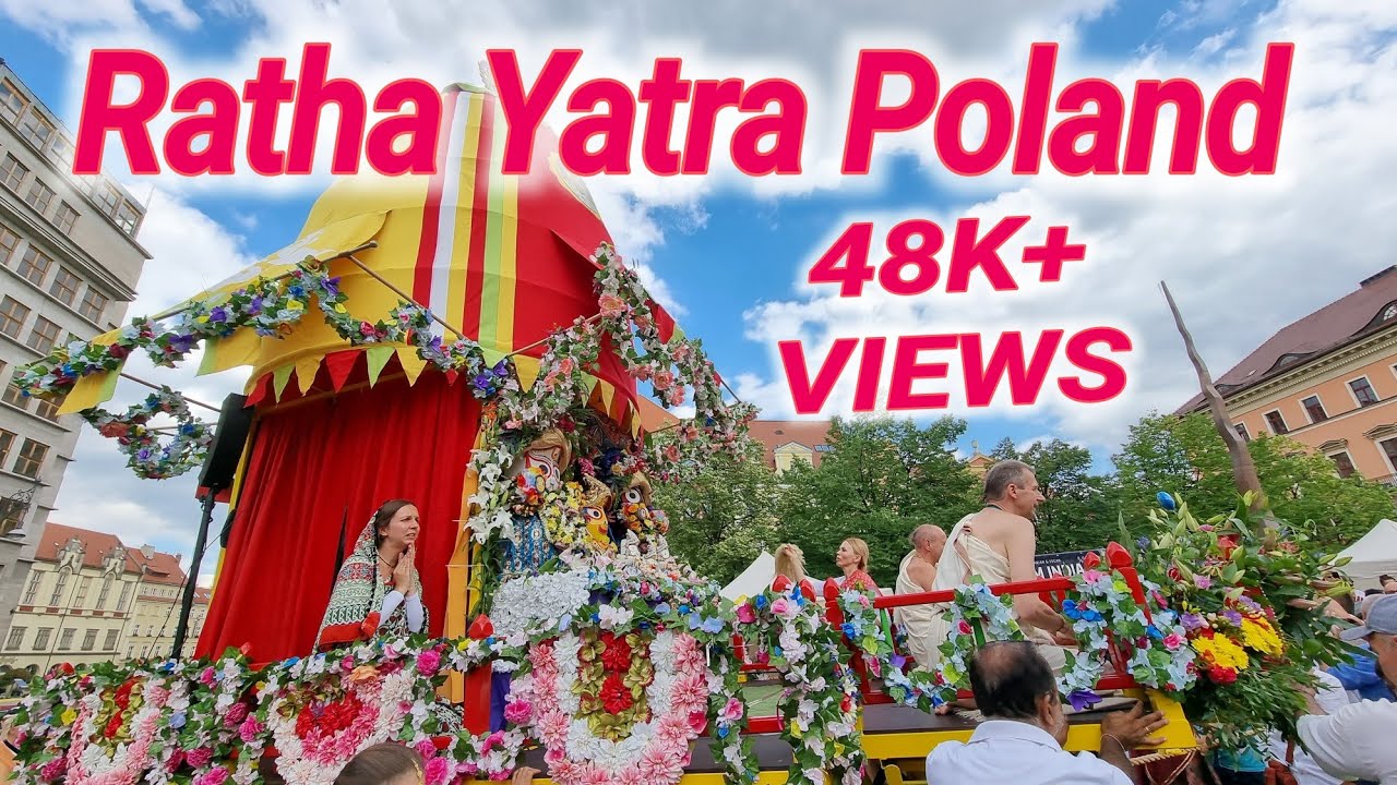 Фестиваль Харе Кришна Ратха Ятра Польша, #jaiJagannath #iskonpoland #iskon