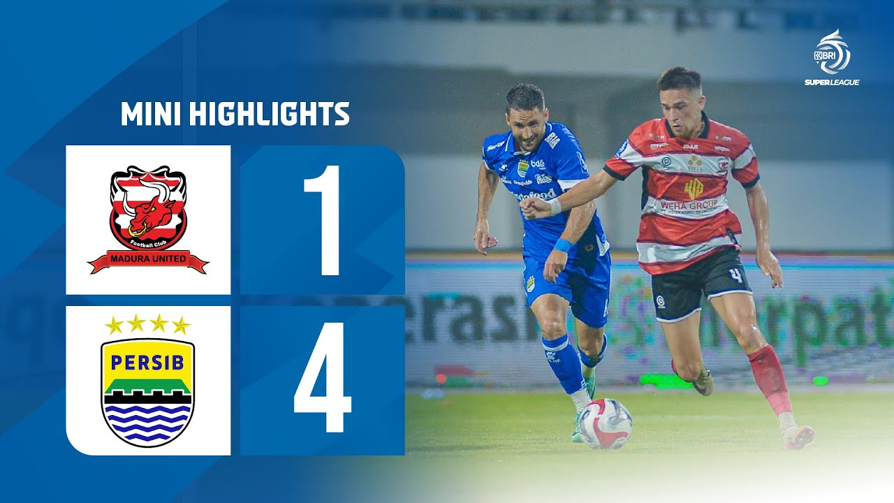 Mini Highlight BRI Super League | Madura United FC vs PERSIB Bandung | Week 14