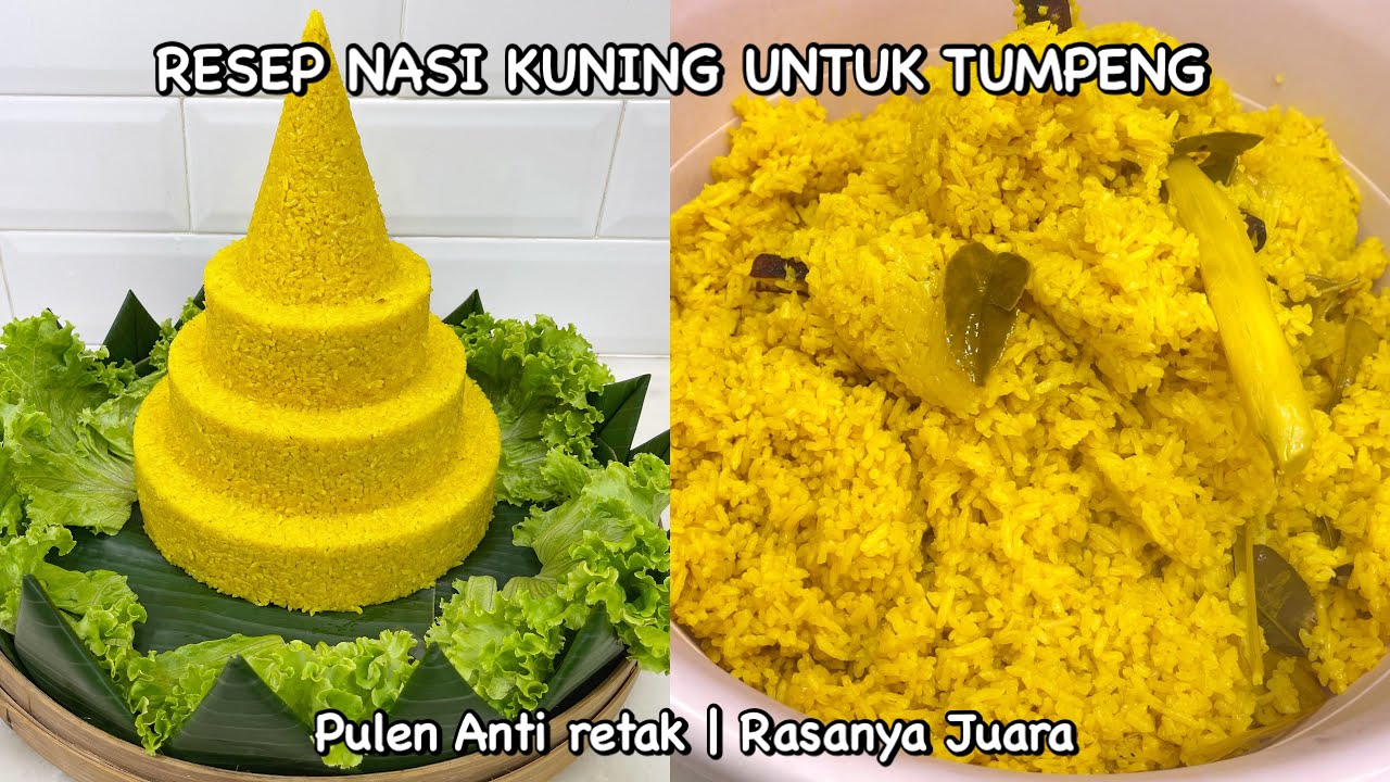 RESEP NASI KUNING GURIH WANGI COCOK UNTUK TUMPENG