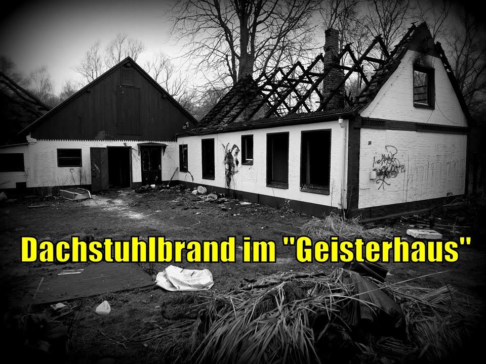 Dachstuhlbrand im 