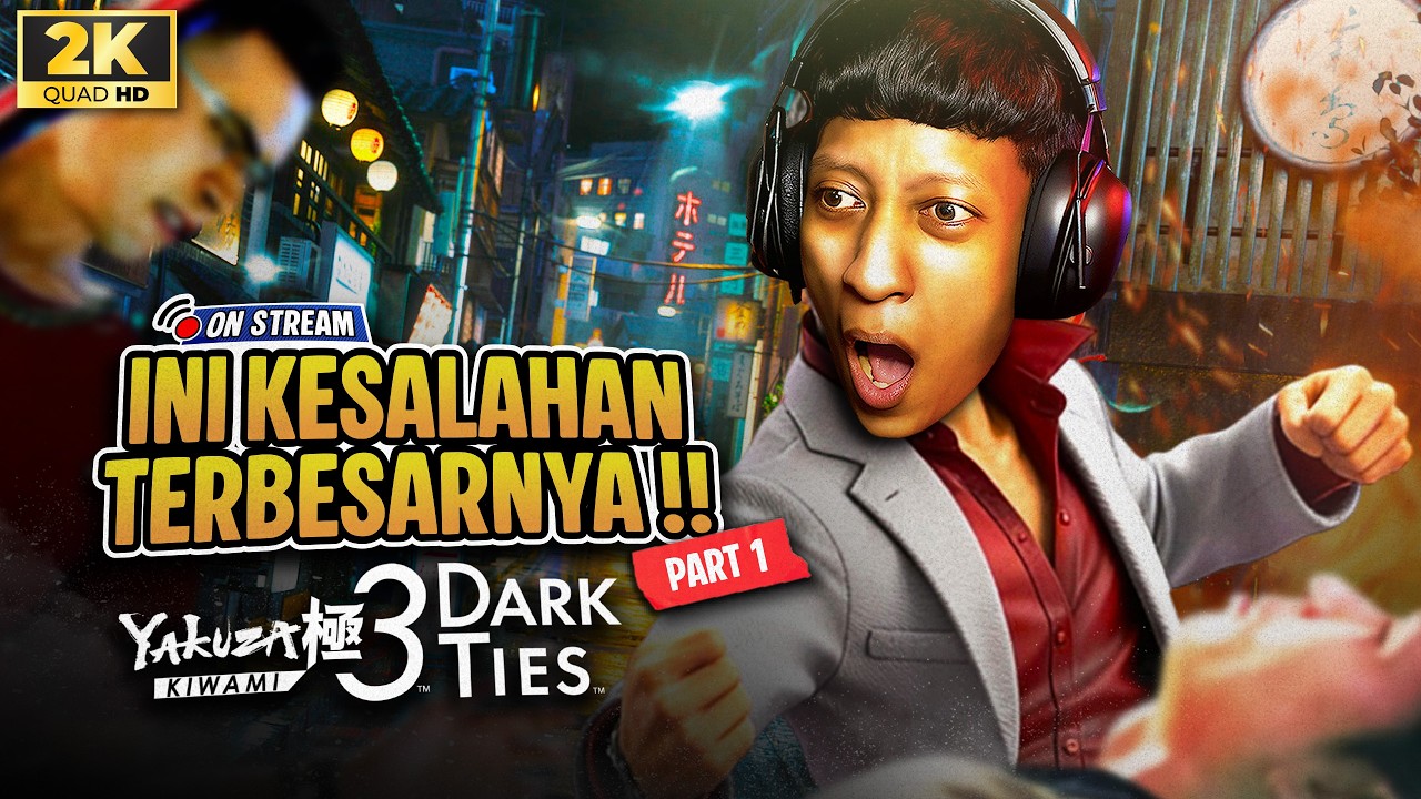 Dia Gak Salah, TAPI DIPUKULIN!! - Yakuza Kiwami 3 & Dark Ties Indonesia Gameplay (PART 1) PS5