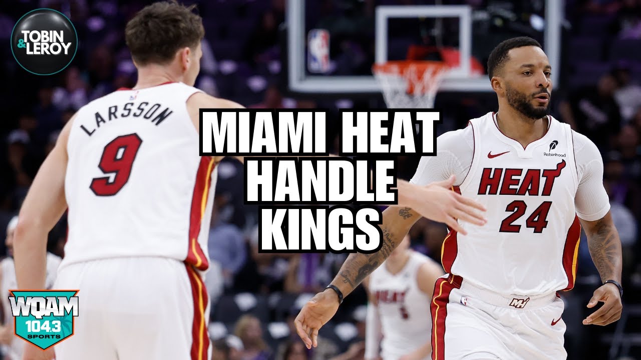 Miami Heat Handle Kings, Miami Dolphins Introduce New Era Tomorrow, Mike McDaniel Joins Herbert