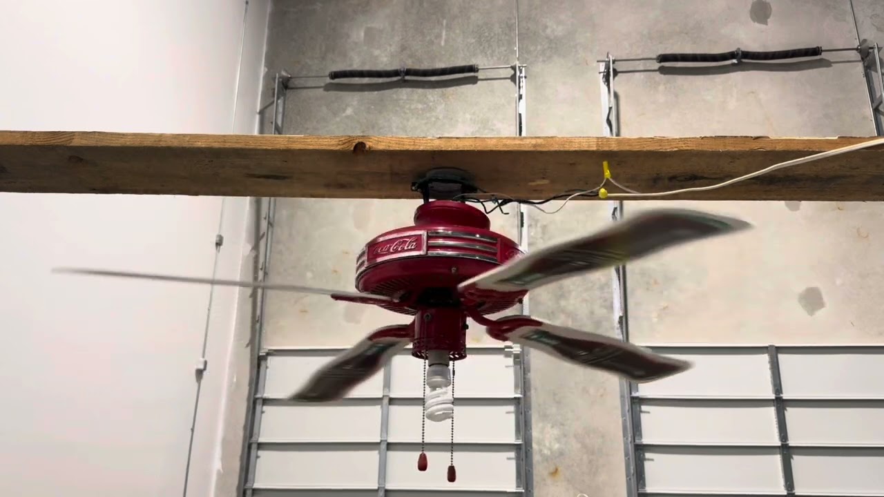 Coca Cola Ceiling Fan