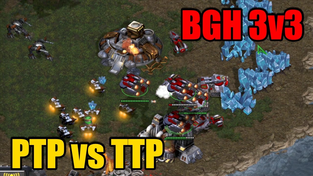 StarCraft BGH 3v3 | Big Game Hunters | Brood War | TeamPlay