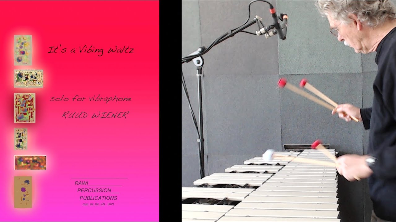 It's a Vibing Waltz. Solo for Vibraphone.