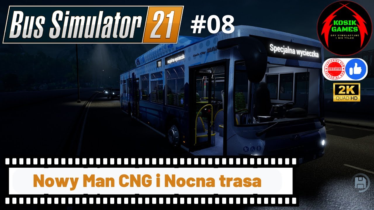 Bus Simulator 21   #08, Centrum miasta i Man Lions City CNG