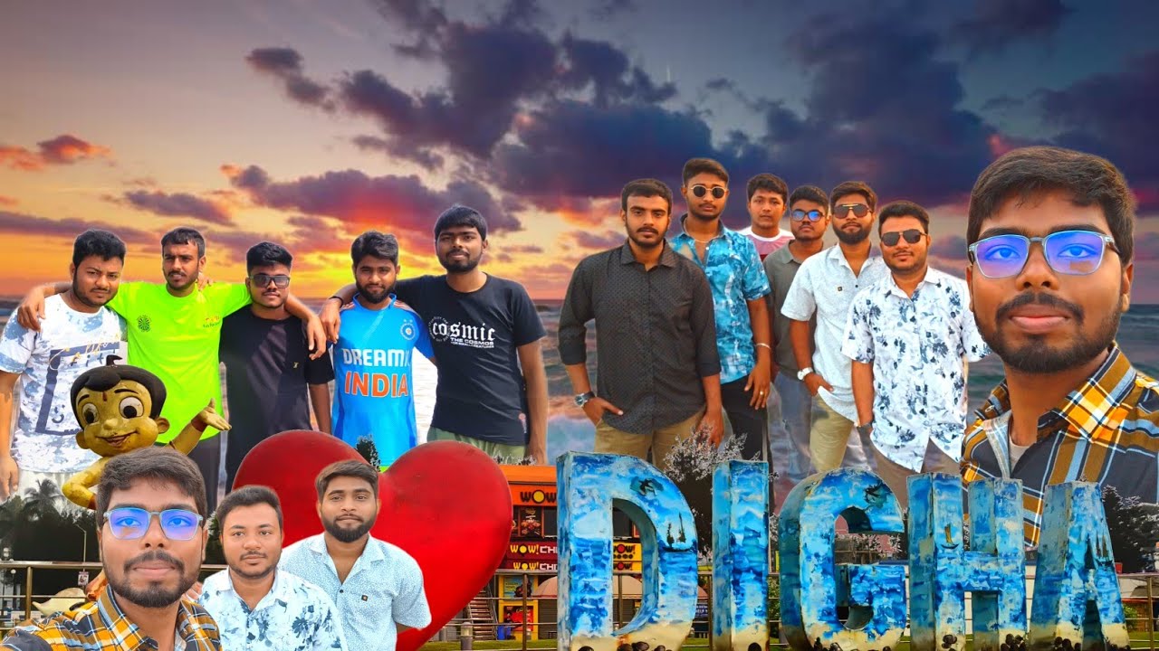  Digha Sea Beach | Kolkata To Digha | Weekend Tour Near Kolkata | দীঘা সমুদ্র। #CharAnnar Vloggers