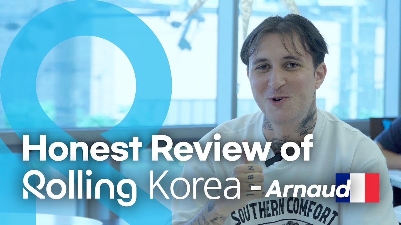 [Student Interview #17] How was learning Korean in Rolling Korea? Arnaud QnA