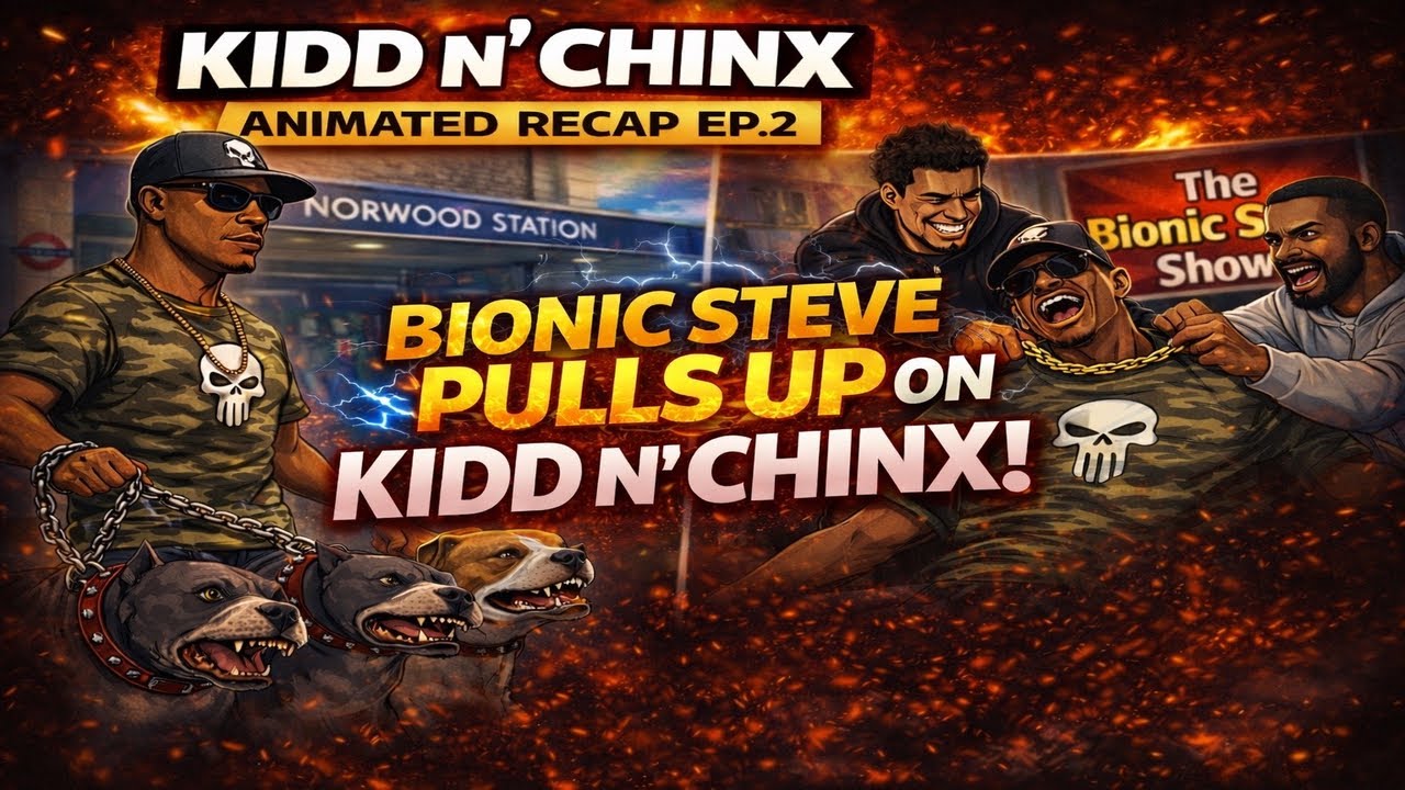Bionic Steve PULLS UP Looking for KIdd N' Chinx!