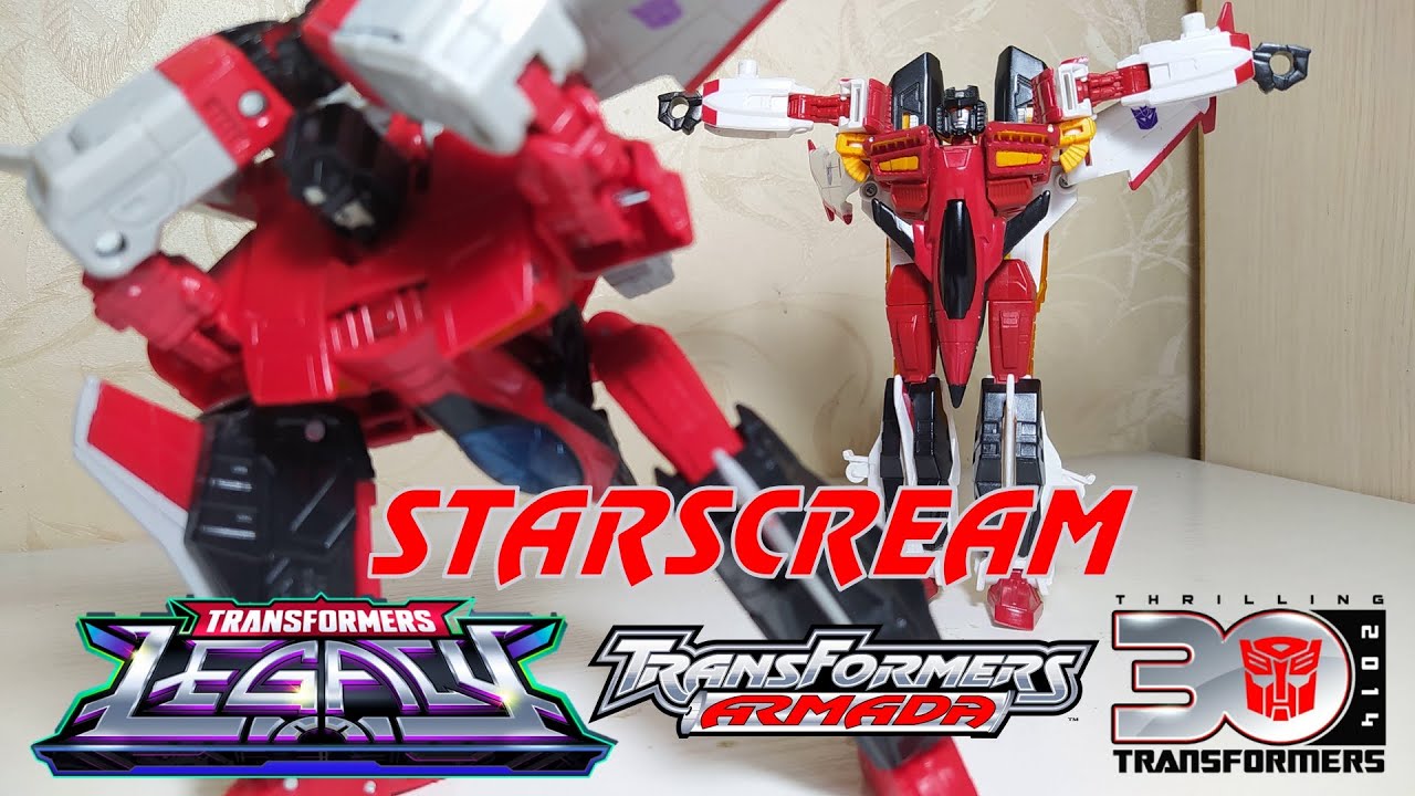 СТАРОЕ VS...А ЭТО ТОЧНО НОВОЕ? - Transformers Generations Armada STARSCREAM (Thrilling 30 vs Legacy)